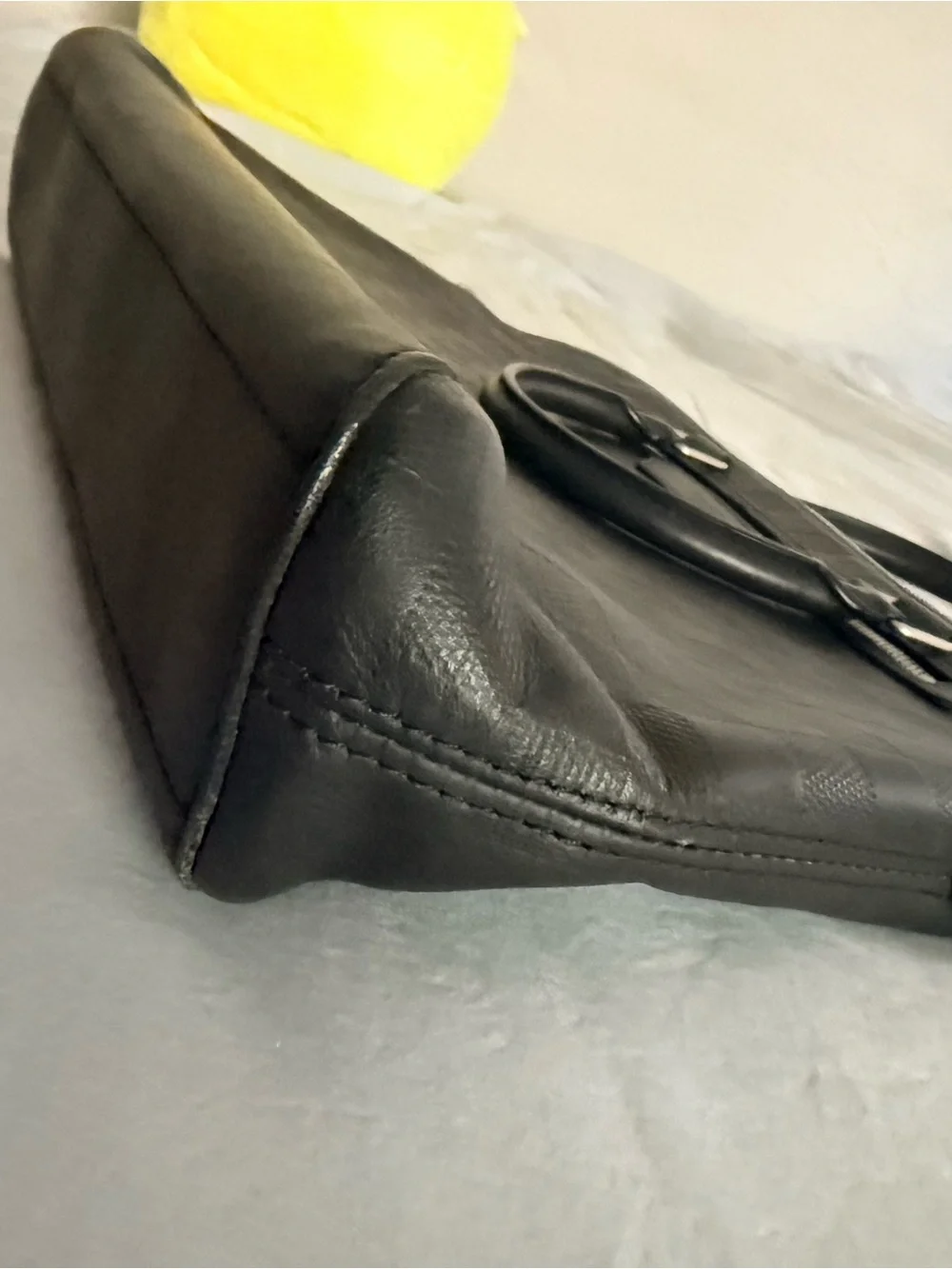 Louis Vuitton Black Damier Laptop Briefcase
